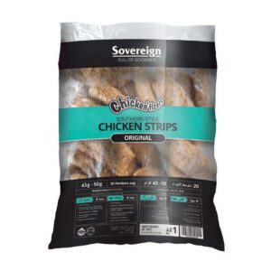 Render of Chicken'tizers Southern Style Strips Original Flavour