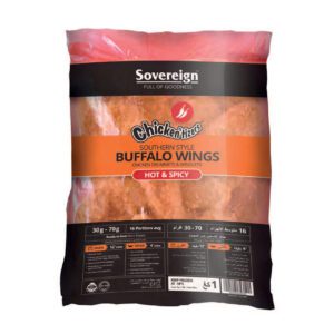 Render of Chicken'tizers Southern Style Popcorn Hot & Spicy Flavour